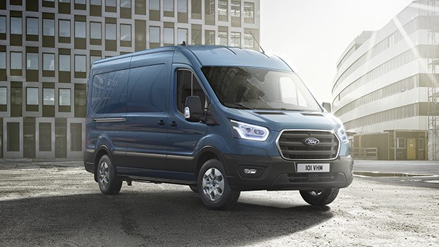 Ford Transit Van exterior front angle