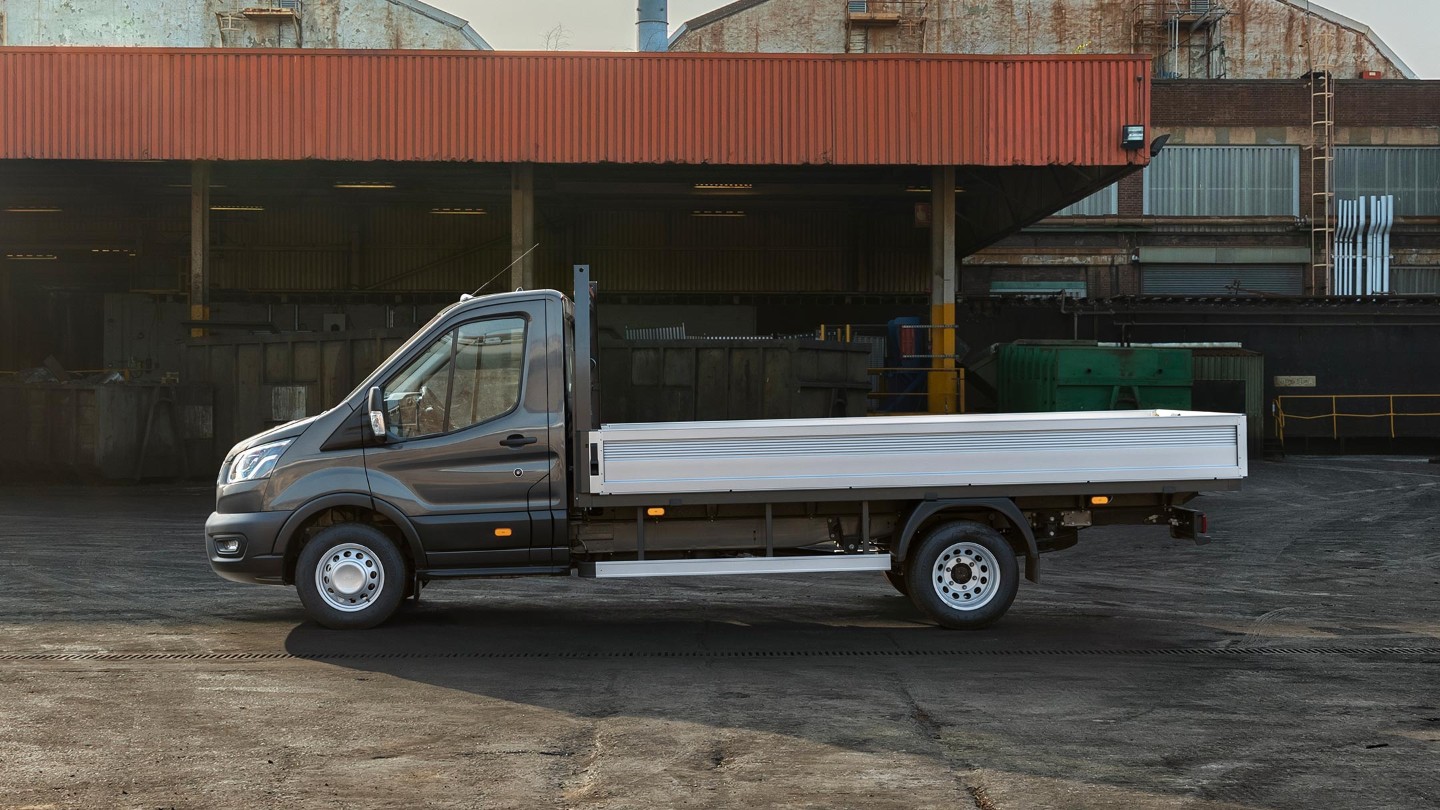 Ford Transit 5 tonne Chassis Cab side view